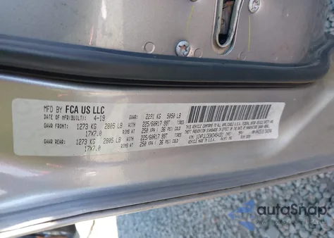 2019 Jeep Cherokee Latitude Fwd from USA, damaged, VIN 1C4PJLCB3KD454331
